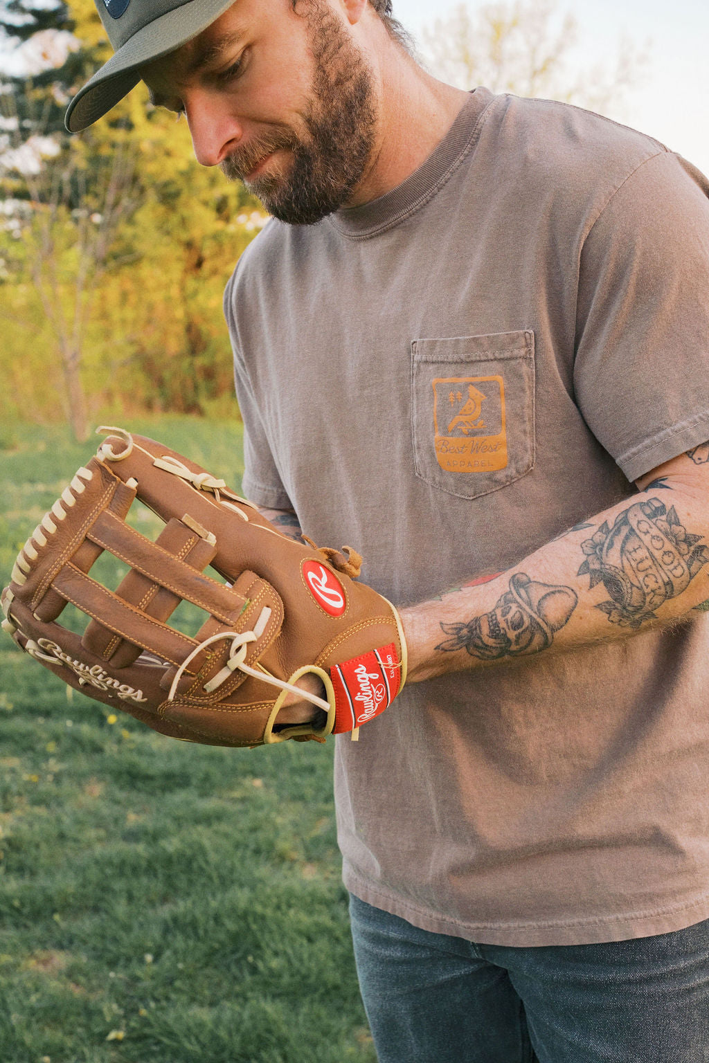 Best West Badge Pocket Tee